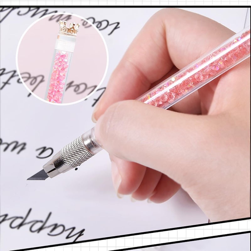 Arvakr Scrapbooking Tools, Scrapbook Supplies with Sticker Tweezers, Glue Pen for Crafting, Card Making, Sticker Cutter, Paper Craft - Image 3